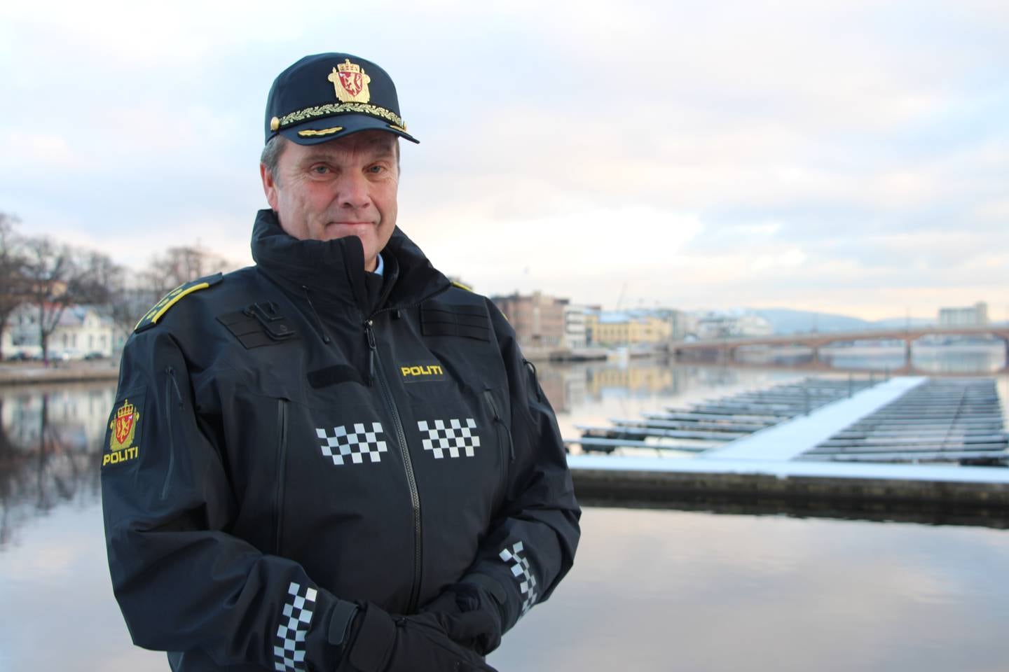 Øyvind Aas, police station chief in Drammen