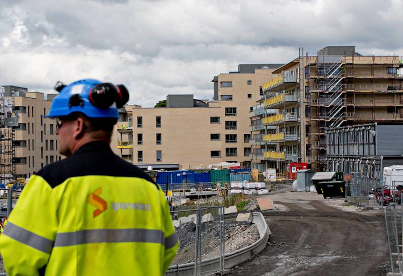 Det går for smått med boligbyggingen i Norge. Underskuddet er størst i Oslo. Prosjekter slik som dette på Lørenpynten, monner ikke. FOTO: ANETTE KARLSEN/NTB SCANPIX