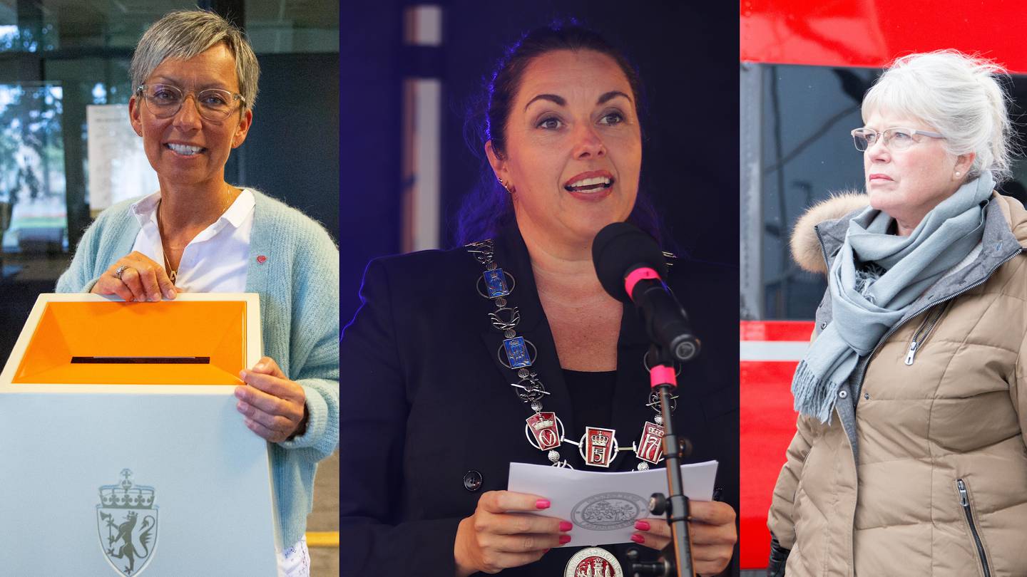 Ordførerne Hanne Tollerud (Ap, Moss), Siri Martinsen (Ap, Fredrikstad) og Anne Kari Holm (Sp, Halden).