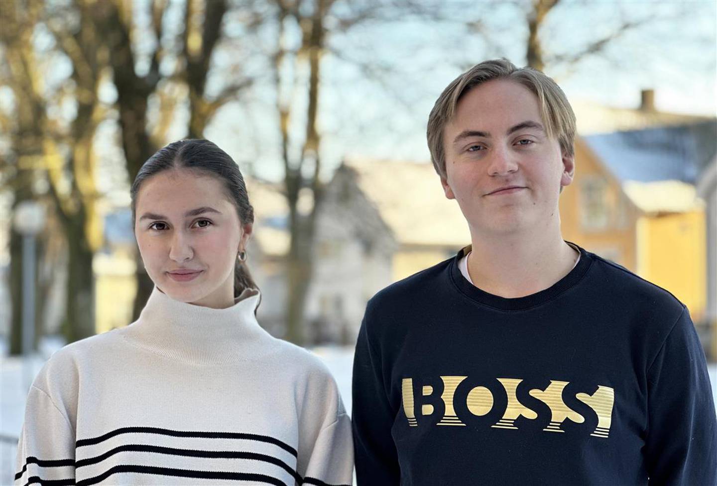 Sumeja Ohran og Martin Nese Johnsen er henholdsvis fylkesvaraordfører og fylkesordfører i det nye Ungdommens fylkesråd (UFR) i Rogaland.