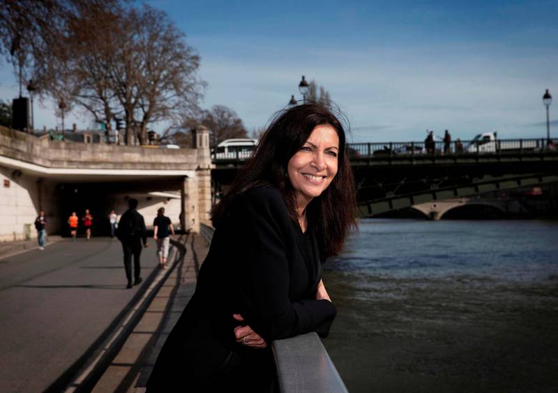 Paris-ordfører Anne Hidalgo. foto: JOEL SAGET/afp/ntb scanpix