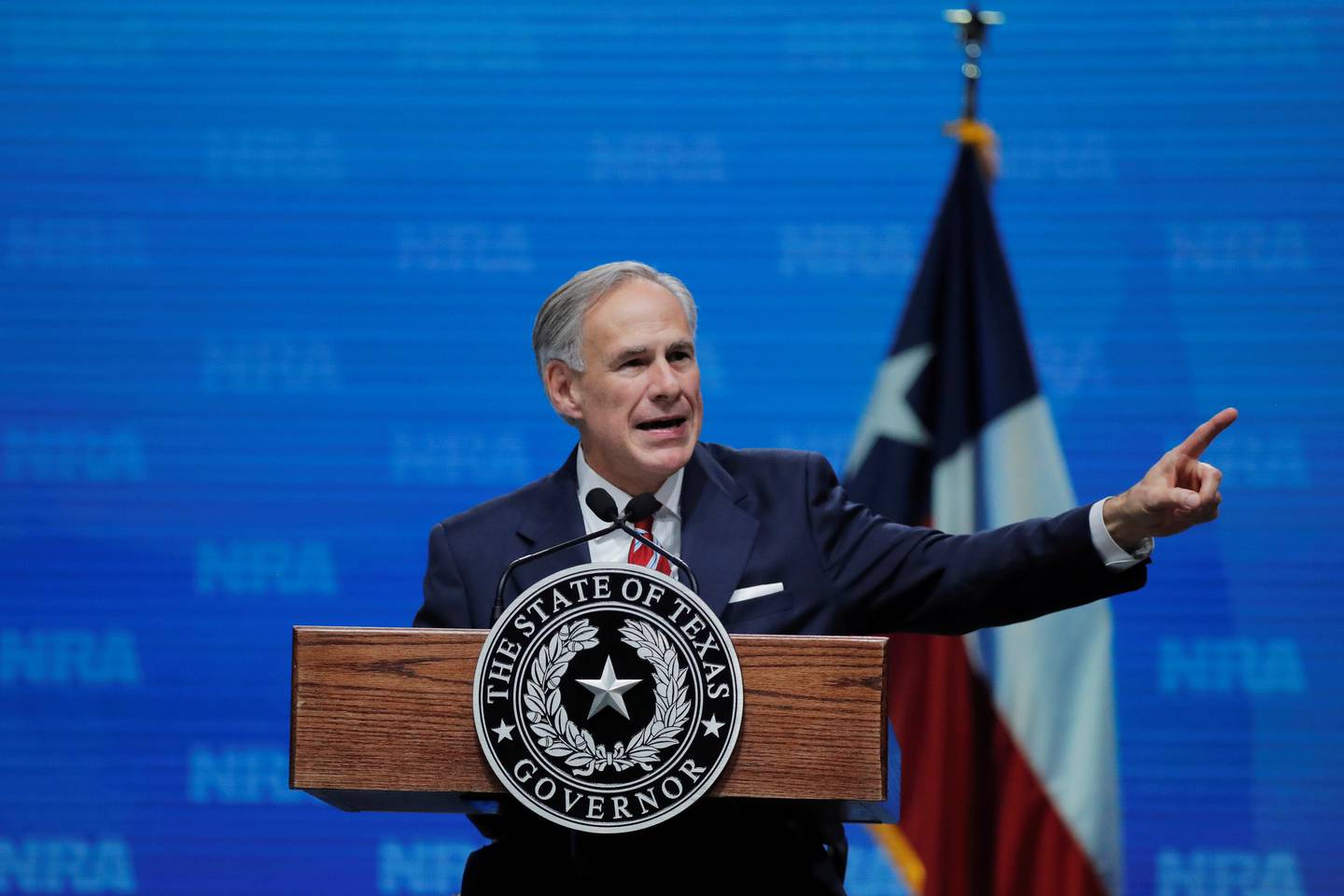 Texas-guvernør Greg Abbott.