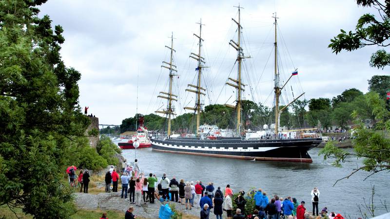 tall ships races 2014
Kruzenshtern forlater Fredrikstad
