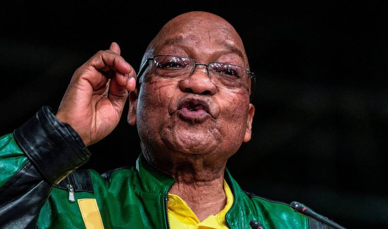 OMSTRIDT: Presset og motstanden mot president Jacob Zuma er blitt stadig sterkere. FOTO: NTB SCANPIX