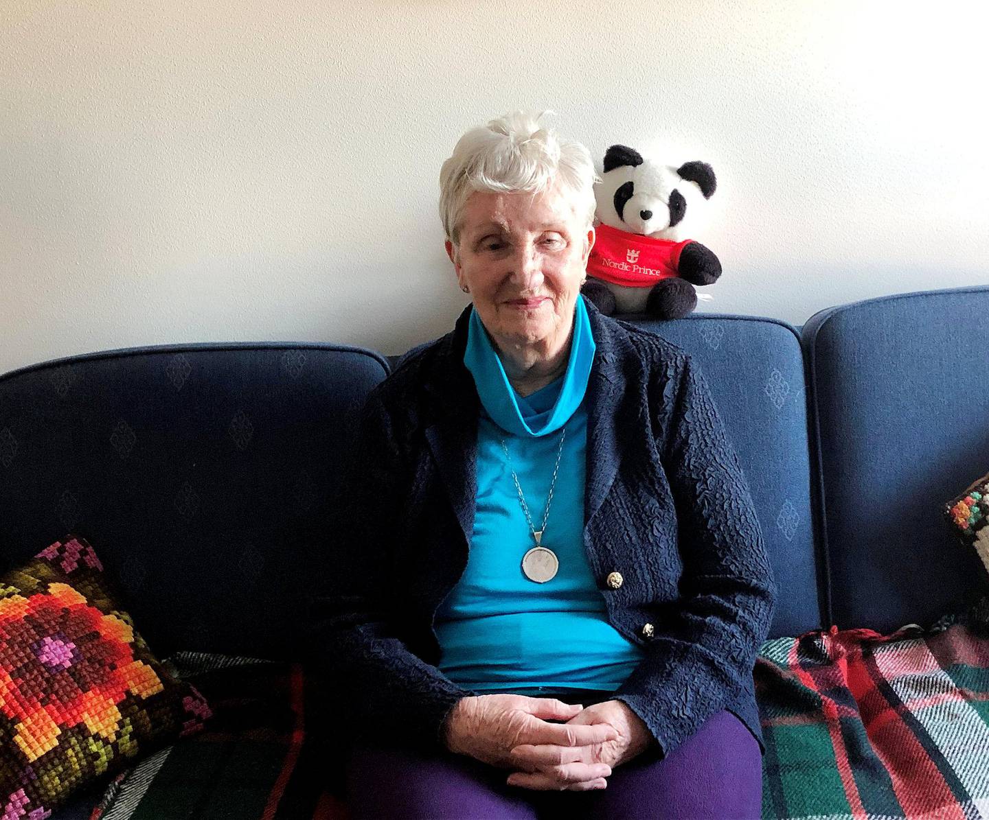 RENHOLD: Karin Aanonsen (84) ønsker å ha det rent i leiligheten, men greier det ikke selv. FOTO: TOM VESTRENG