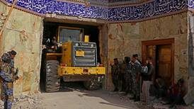 Fire personer døde da religiøst bygg ble begravd i jordskred i Irak