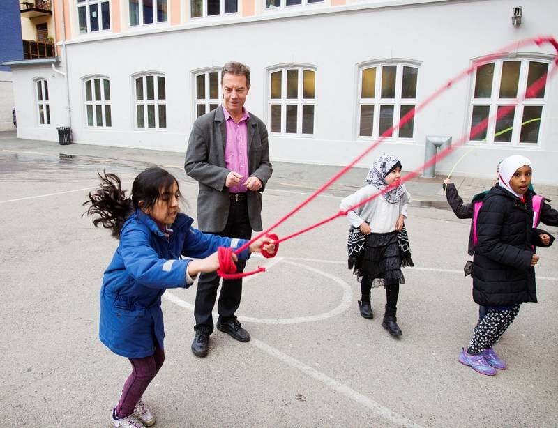 Rektor Terje Andersen ved Tøyen og Vahl skole i Oslo har forventninger til hva kunnskapsministeren legger fram i sin plan for fremtidens skole. 