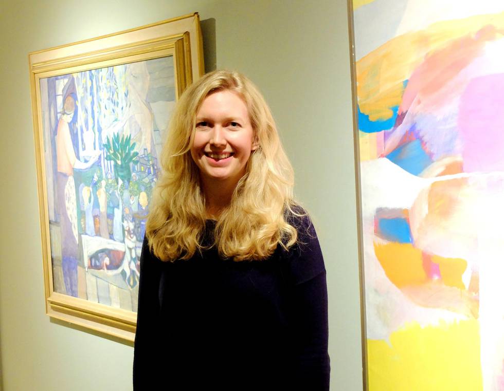 Sandra Lorentzen, kurator ved Blaafarveværket, er glad for at årets utstilling blir kunstskatter fra Nasjonalmuseets permanente utstilling.