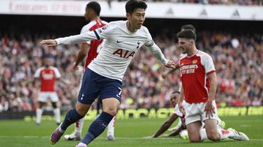 Son scoret to mål da Arsenal og Tottenham delte poengene i byderbyet