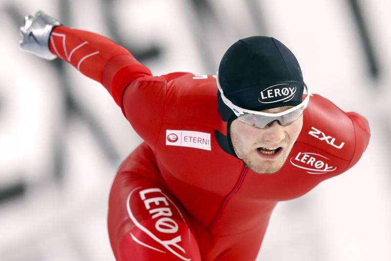 Sverre Lunde Pedersen fikk det blytungt på den avsluttende 10.000 meteren i EM.