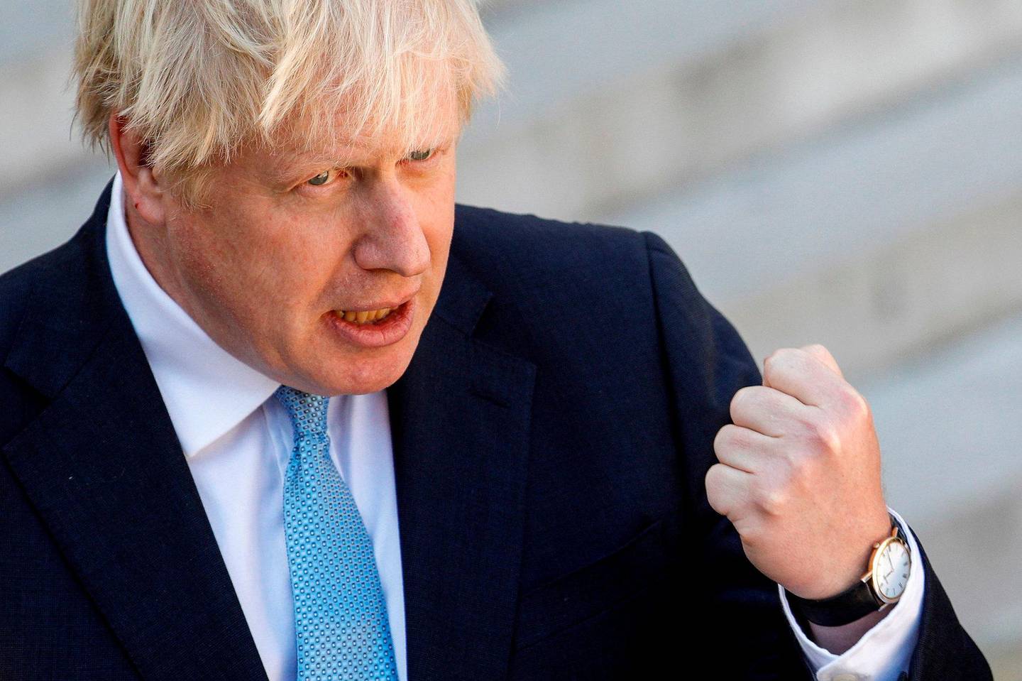 RIS OG ROS: Statsminister Boris Johnson har møtt sterke reaksjoner, men fra tilhengerne får han ros. FOTO: NTB SCANPIX