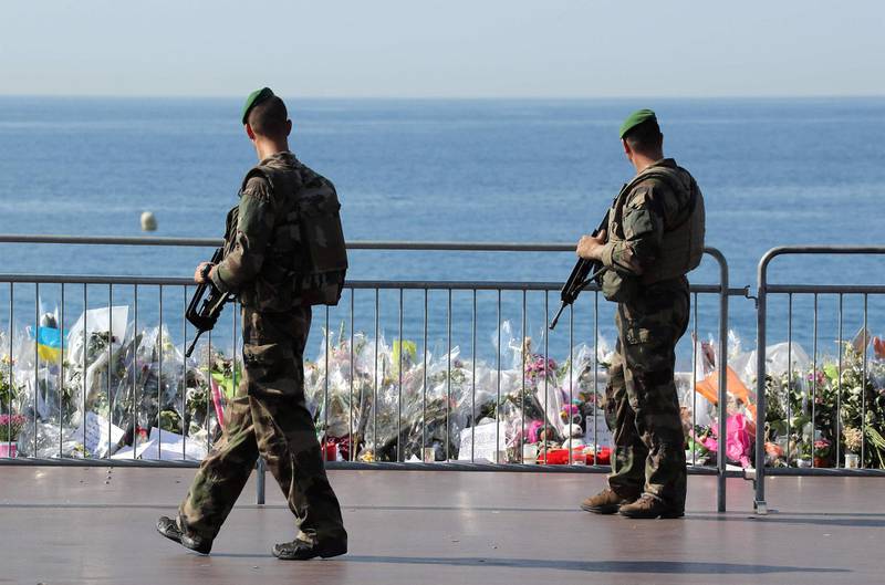 Frankrike: Europeiske myndigheter har avverget mange terrorangrep i år. Noen av dem involverte blant annet å kjøre biler inn i folkemengder slik som i angrepet i Nice sommeren 2016 der 86 mennesker ble drept og mer enn 300 såret. FOTO: VALERY HACHE/NTB SCANPIX