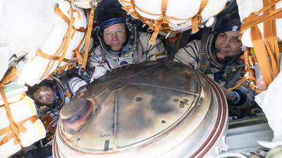 Tre romfarere landet trygt etter opphold på ISS