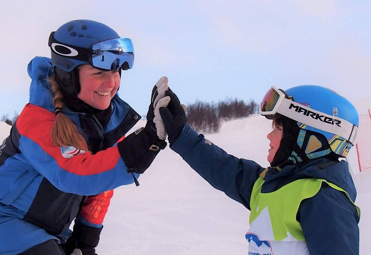 Danske Samantha Terry har tilbrakt de siste fem vintrene på ski i Norge, og finansierer oppholdet ved å jobbe som skiinstruktør. Foto: Privat/NTB