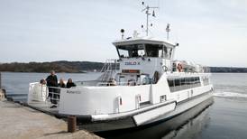 Færre passasjerer om bord i Osloferjene i sommer