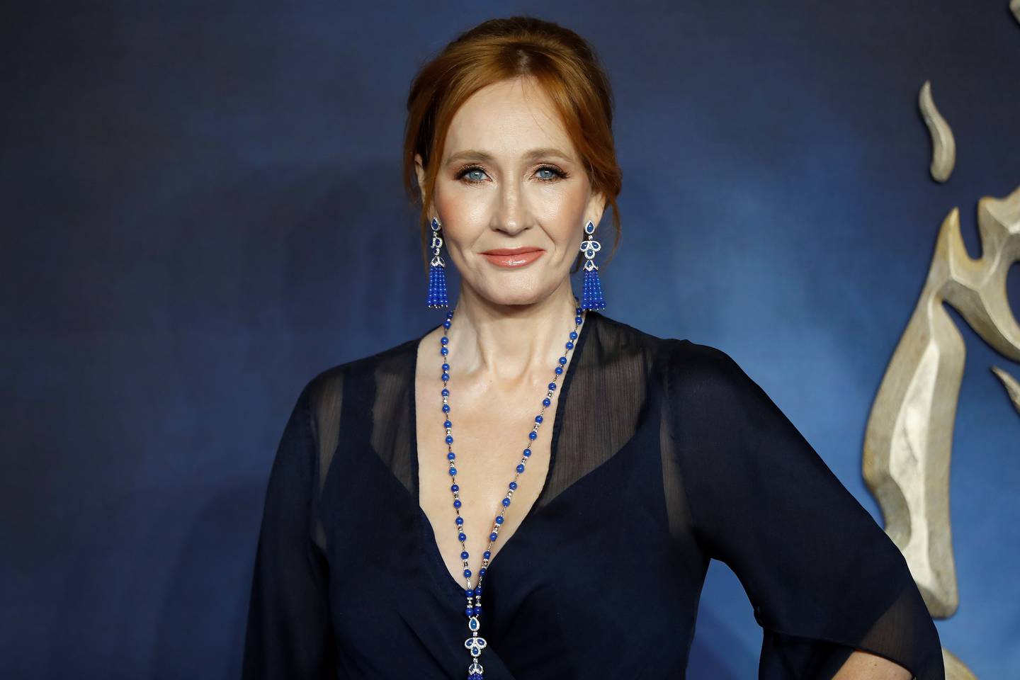 J.K. Rowling fotografert på filmpremieren for «Fantastic Beasts: The Crimes of Grindelwald» i november 2018, før transdebatten.