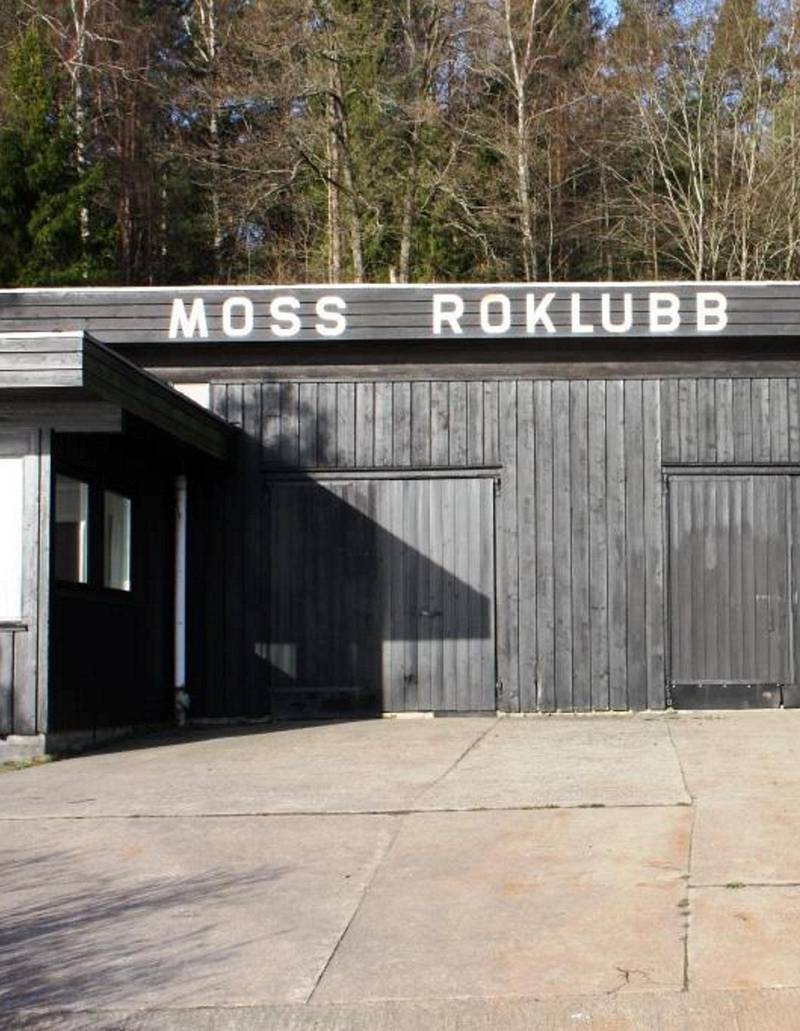 Klubbhuset ligger på Rosnes på Jeløy. Foto: Moss Roklubb