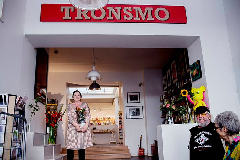 Daglig leder  Eva Stenslund Thorsen er kjempefornøyd med nye lokaler. FOTO: HILDE UNOSEN