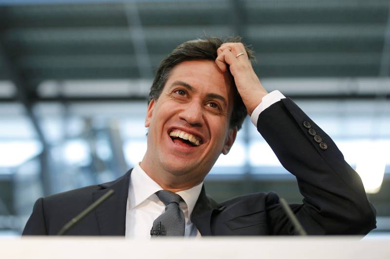 Om Ed Miliband blir statsminister er helt åpent. FOTO: NTB SCANPIX