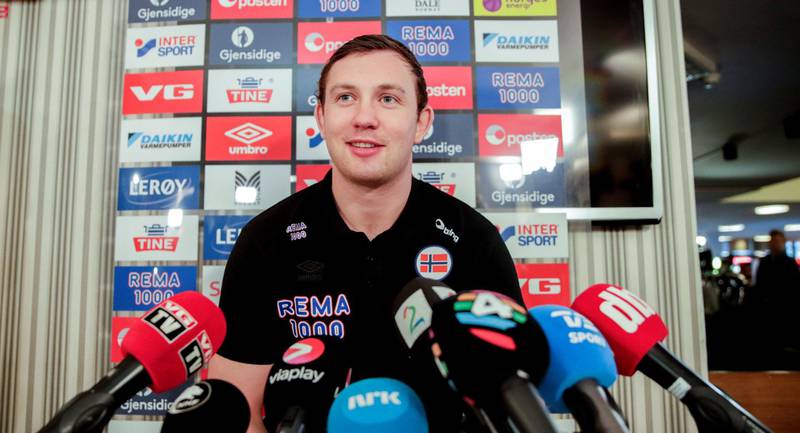 Den norske stjernespilleren Sander Sagosen er medienes yndling i håndball-EM. Foto: NTB scanpix
