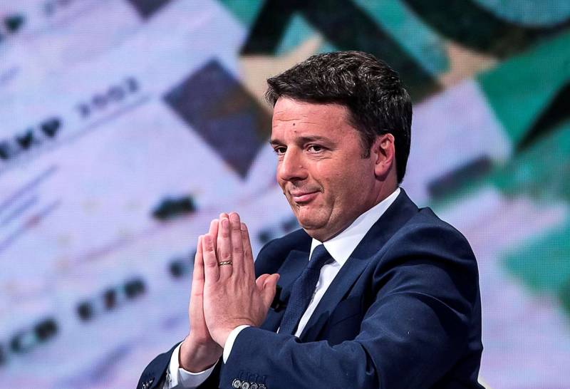 Europas favoritt: Matteo Renzi fra venstrepartiet PD prøver igjen å bli statsminister etter at han trakk seg i 2016. FOTO: NTB SCANPIX