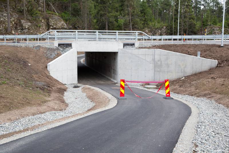 Kulverten som Moss Næringspark ville bygge under fylkesvei 120 tok lang tid å få godkjent av Statens vegvesen.