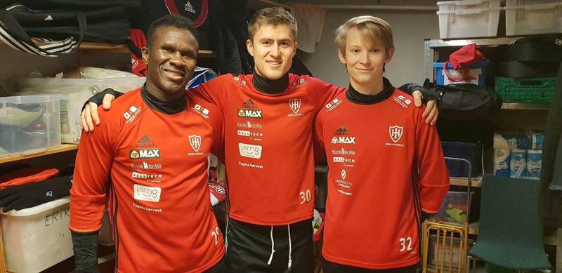 Hinna har fått solide forsterkninger i Makhtar Thioune, Alf Jakob Aano og Nicolai Lyngnes Ramsland. FOTO: HINNA FK
