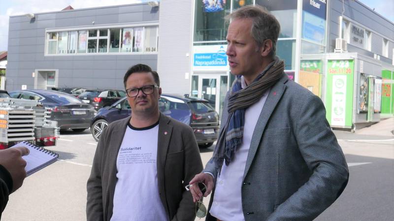 BOMMER GROVT: Dagens forskrift som definerer hva som er turistområde i Fredrikstad bommer fullstendig og slår feil ut, mener Arbeiderpartiets Atle Ottersen (tv) og Jon-Ivar Nygård.