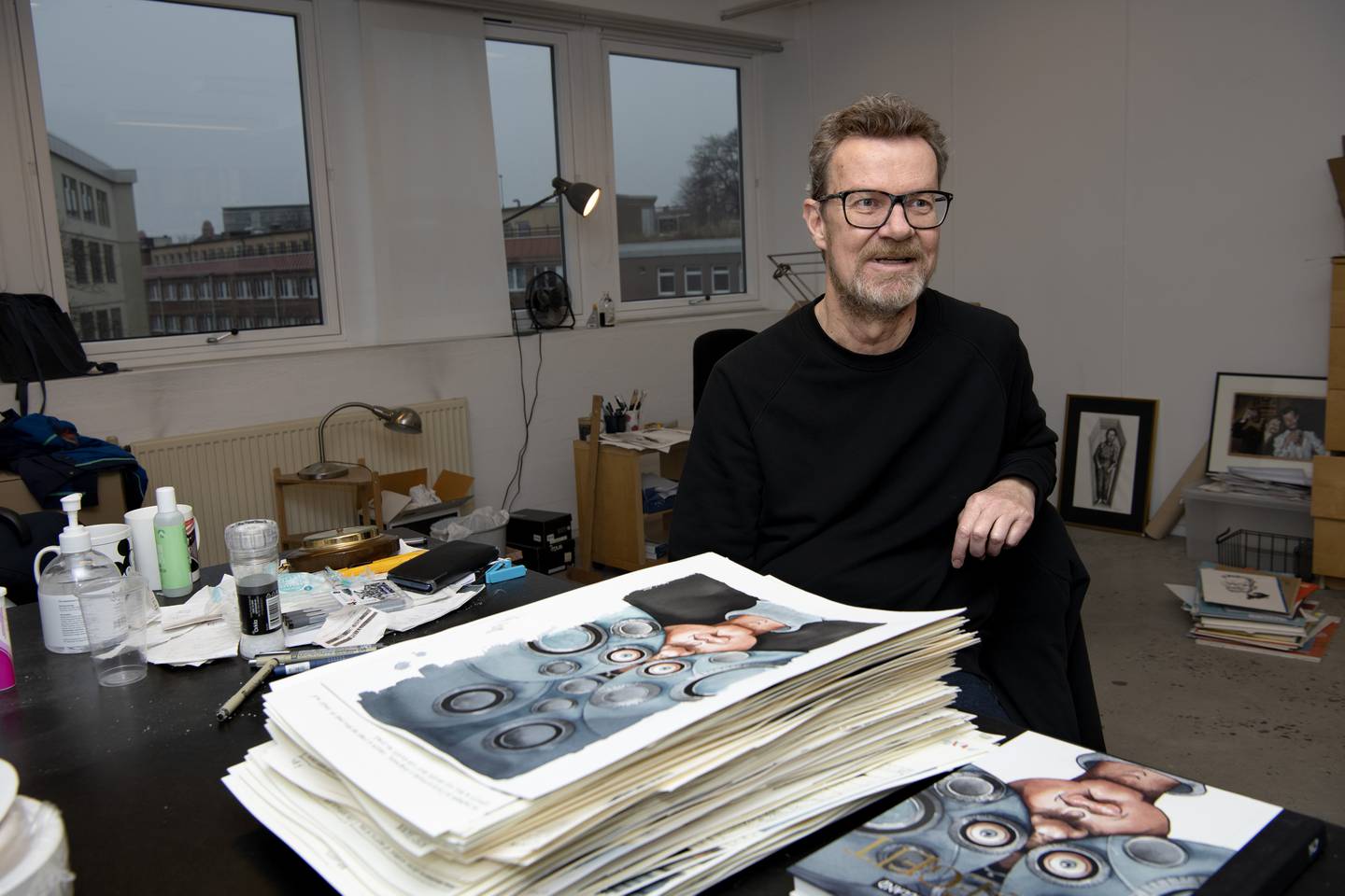 Steffen Kverneland. Tegneserieskaper