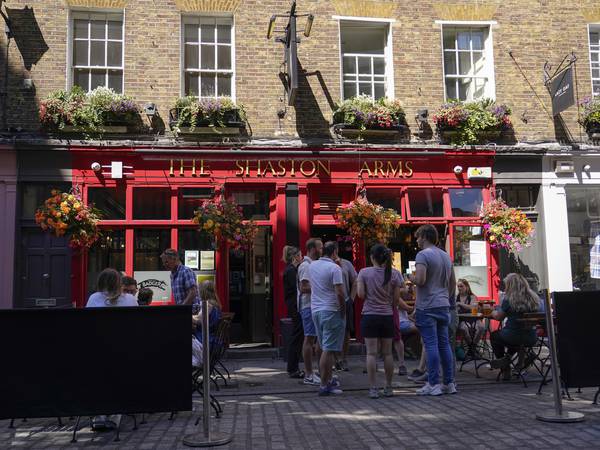 Hver sjuende pub har gått dukken i City of London