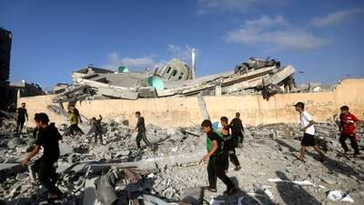 Kirkens Nødhjelps matlager i Gaza bombet