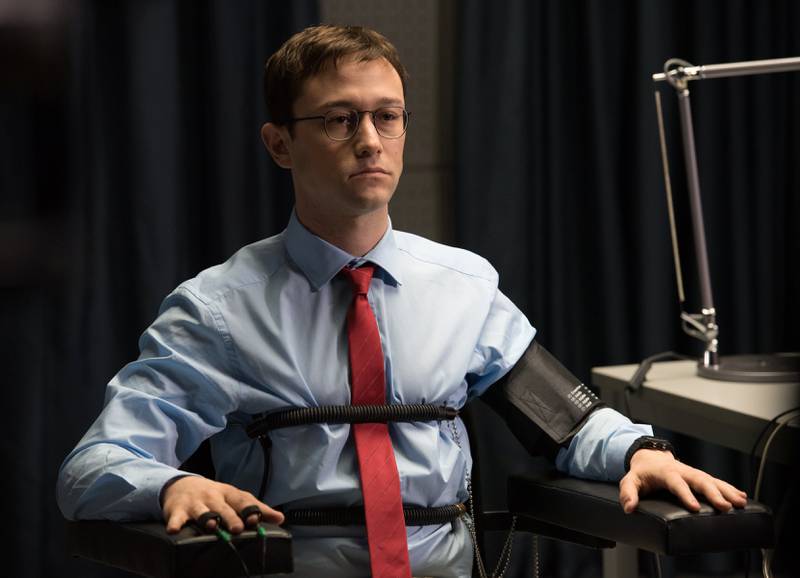 Joseph Gordon-Levitt i hovedrollen som Edward Snowden i Oliver Stones Norgesaktuelle filmatisering. 