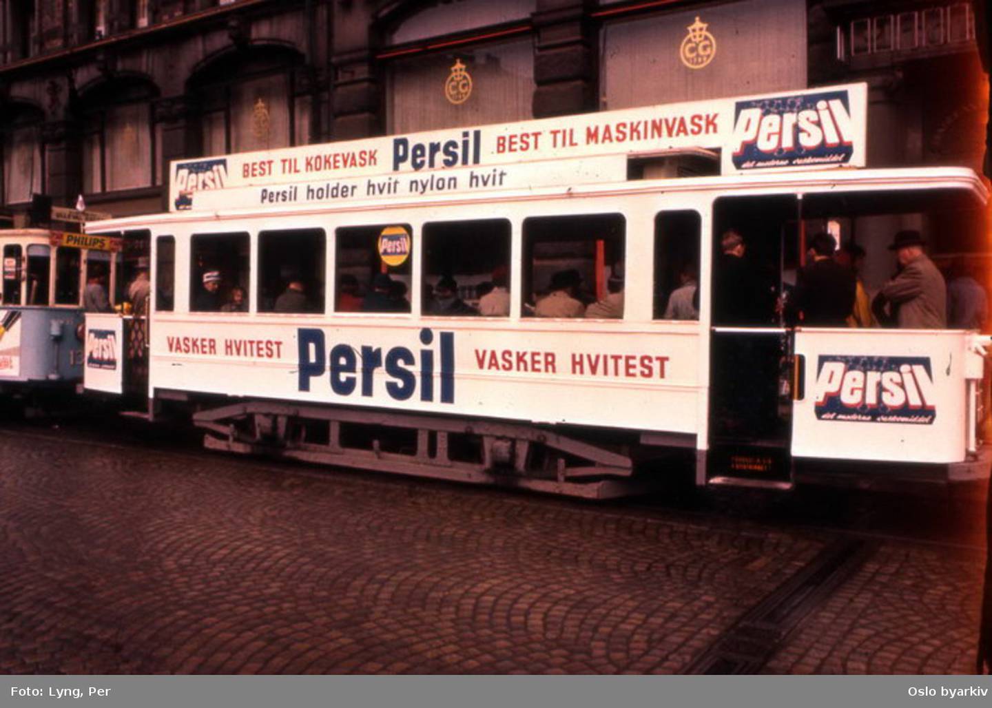 Persilfabrikken var plassert ved siden av Moss Verft. Bedriften var dyktig på markedsføring.
