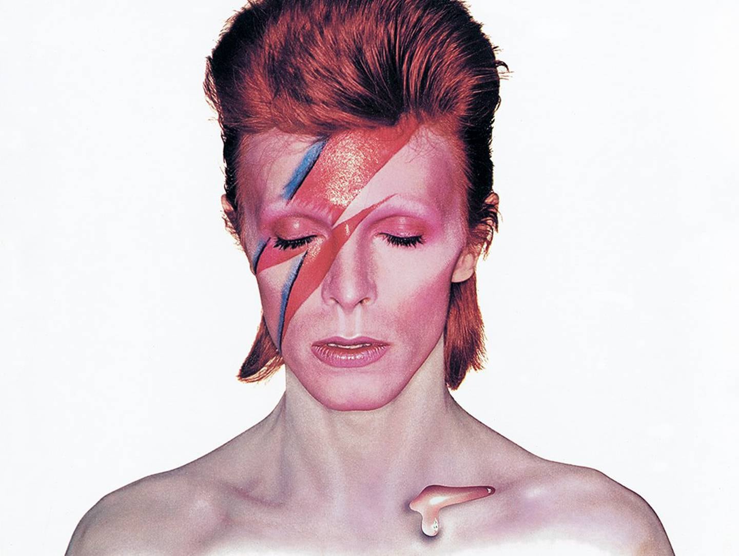 David Bowie ble Aladdin Sane i 1973, og ga også ut albumet "Pin Ups" senere det samme året.
