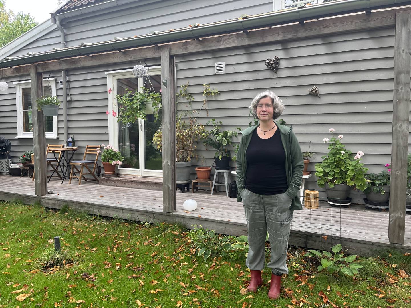 Erika Nesteng er medlem av Bymiljølista, og bor i barndomshjemmet på Slevik. Her var det hjemmelaget mat og full utnyttelse av råvarene som gjaldt. Slik er det fortsatt.