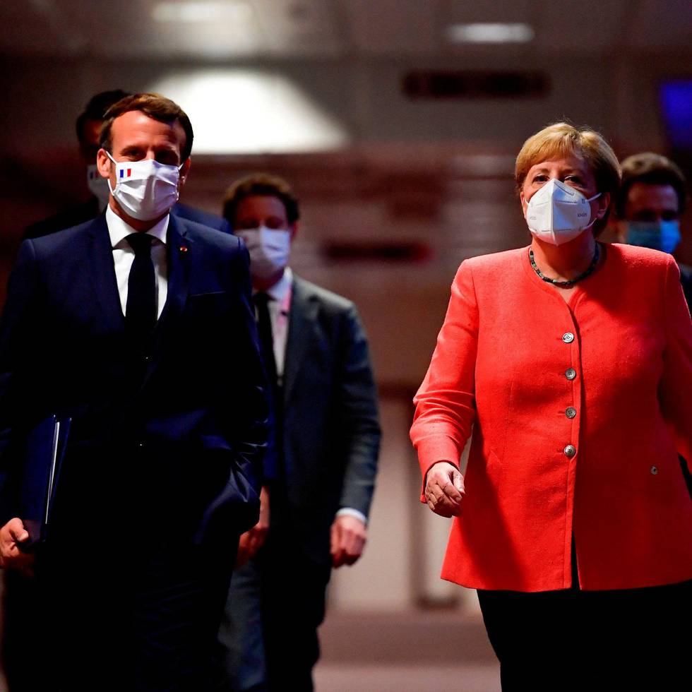 Beregninger av pandemiens konsekvenser har gjort at EU og Tyskland har endret politikk, etter påtrykk fra Frankrike og de andre søreuropeiske statene, skriver forfatteren.Foto: AFP / NTB scanpix