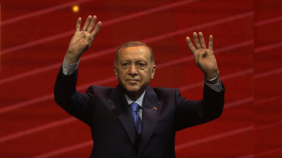 Erdogan går mot valgseier i Tyrkia