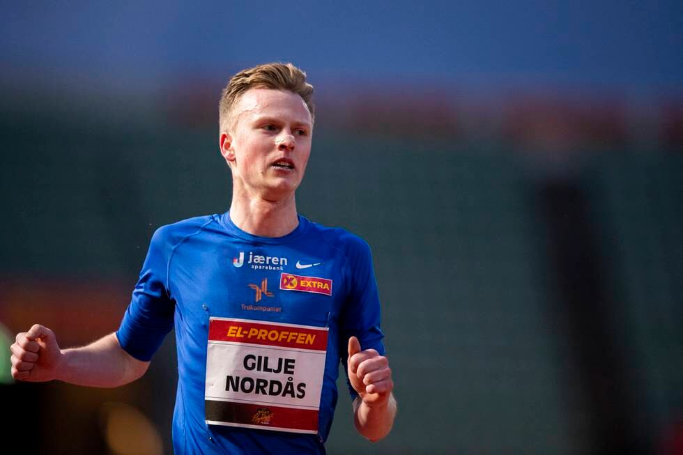 Narve Gilje Nordås vant 1500 meter i Spania onsdag med personlig rekord. Foto: Annika Byrde / NTB