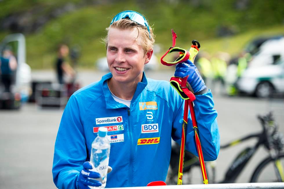 Simen Hegstad Krüger etter Lysebotn opp på Blinkfestivalen i Sandnes i 2020. Også den gangen var han bestemann.
Foto: Carina Johansen / NTB