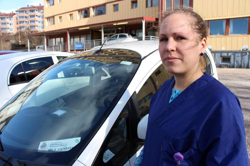 Silje Eide Bentzen, sykepleier i hjemmesykepleien i bydel Østensjø i Oslo, har flere ganger opplevd eldre pasienter som har drukket for mye.