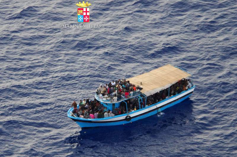 Nest etter Syria er det Eritrea de fleste båtflyktningene over Middelhavet kommer fra. FOTO: NTB SCANPIX