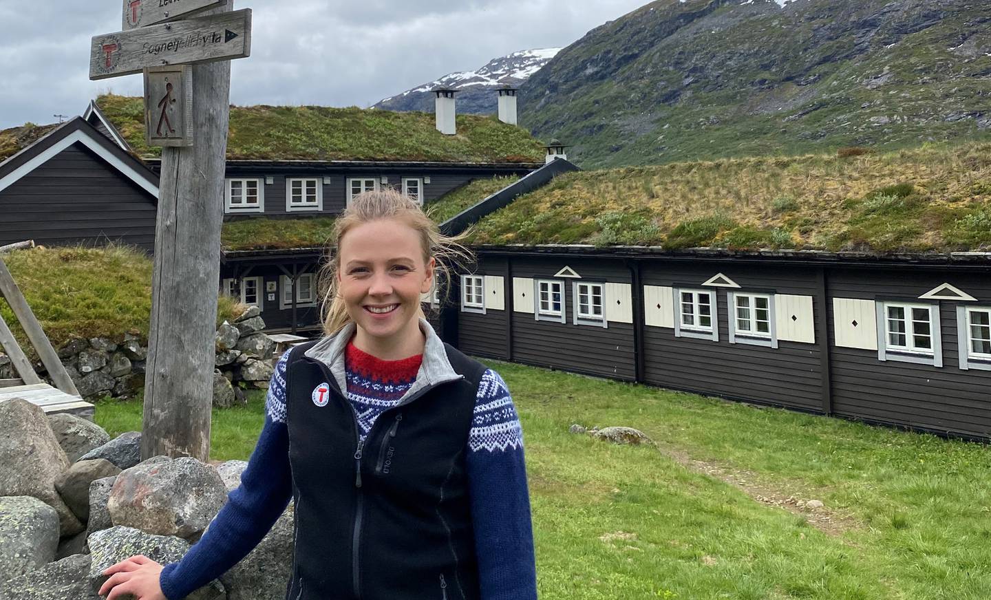 Den nye bestyrer av Geiterygghytta, Trine Marie Johansen har ti år erfaring med å drive turisthytter.
