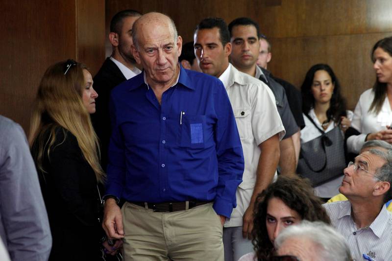 Tidligere statsminister Ehud Olmert.