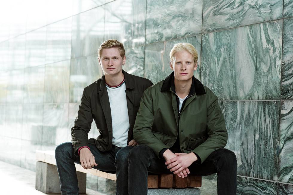 Anders Rodem (22) og Bjørn Spieler (25) er gründerne bak strømselskapet Motkraft, som ikke skal tjene penger på privatforbrukere.