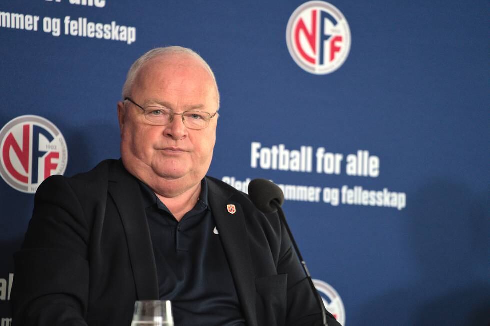 Fotballpresident Terje Svendsen sa tirsdag at NFF ikke vil støtte VM annethvert år.
Foto: Ali Zare / NTB