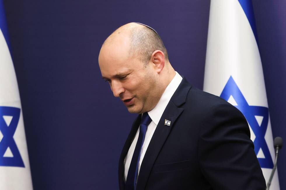 Israels statsminister Naftali Bennett.