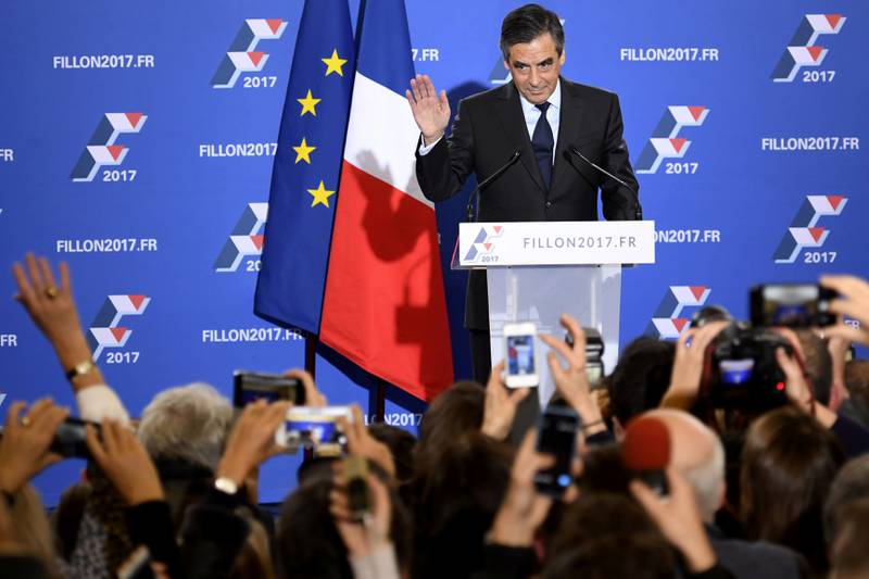 François Fillon står igjen som seierherre etter en enorm framgang i løpet av bare to uker. Nå er han     klar for fransk presidentvalgkamp.