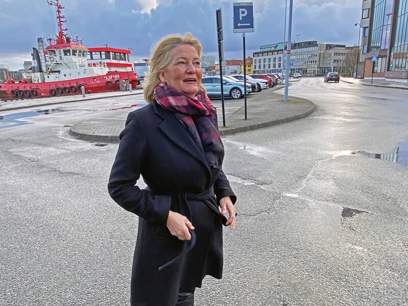 Høyres ordførerkandidat Sissel Knutsen Hegdal kan konstatere rekordtall på ny gallup. Hun trekker fram Høyres planer om kommunal storsatsning for å få fart på Holmen-utbyggingen som viktig.