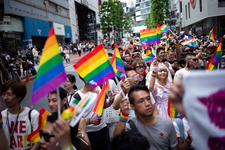 Pride-paraden i Tokyo 2018.