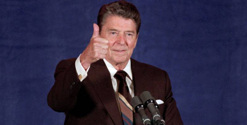 Det var Ronald Reagan som startet undergravingen av tilliten til valgte organer i USA, skriver Ole Moen. FOTO: NTB SCANPIX